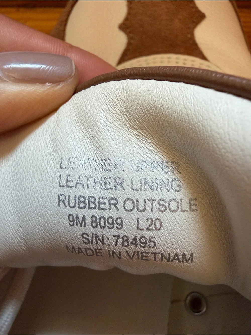 Tory Burch White & Tan Leather + Suede Sneakers — Fits Like 8 / Marked 9M